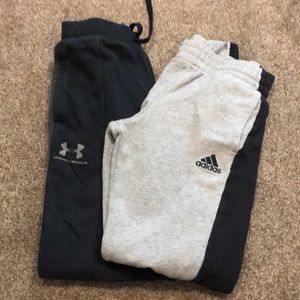 Bundle (two) boys sweatpant joggers